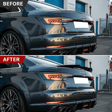 NINTE For 2017-2024 Audi A4 S4 B9 ABS Highkick M4 Style Rear Spoiler Trunk Spoiler Wing - NINTE