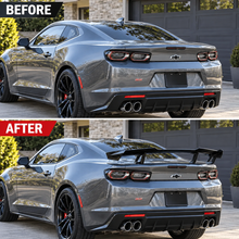 NINTE For 2016-2024 Chevy Camaro Rear Spoiler ZL1 1LE Style High Wing Spoiler Trunk Wing