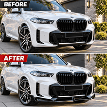 NINTE MP-Style Front Bumper Lip Splitter for 2024-2026 BMW G05 X5 M Sport LCI – Aggressive Sport Aero - NINTE