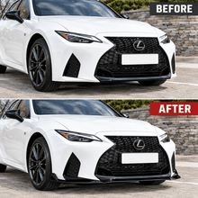 NINTE V-Style Front Bumper Lip Splitter for 2021-2025 Lexus IS300/IS350 F Sport – Aggressive Sport Aero - NINTE