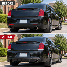NINTE Shark-Fin Rear Bumper Diffuser for 2015-2023 Chrysler 300 SRT – Aggressive Rear Aero