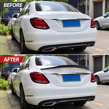 NINTE PSM Style Rear Spoiler For 2015-2020 Mercedes Benz W205 C Class 4door