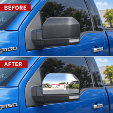 Load image into Gallery viewer, NINTE Mirror Caps for 2015-2020 Ford F-150, Non-Tow Top-Half Covers, 2-Piece - NINTE