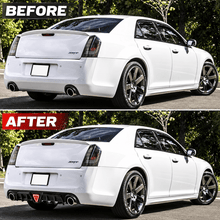 NINTE Rear Diffuser for 2012-2014 Chrysler 300 SRT with Brake Light Rear Bumper Lip - NINTE