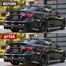 NINTE 2014–2024 Infiniti Q50 Rear Spoiler One Piece PSM Style Without Logo