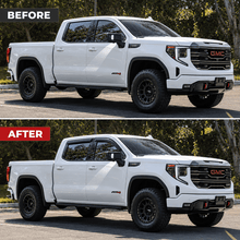 NINTE Window Visor Rain Guards For 2019-2025 Chevy Silverado/GMC Sierra 1500 - NINTE