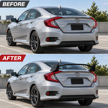 NINTE Type R Style Rear Spoiler  For 2016-2021 10th Honda Civic Sedan 4DR