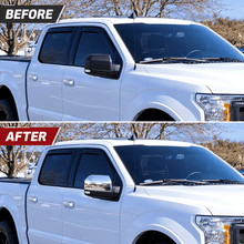 Load image into Gallery viewer, NINTE Mirror Caps for 2015-2020 Ford F-150, Non-Tow Top-Half Covers, 2-Piece - NINTE