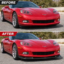 Load image into Gallery viewer, NINTE ZR1-Style Front Bumper Lip Splitter for 2005-2013 Chevrolet Corvette C6 Base – Track-Inspired Aero - NINTE