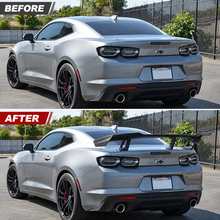 NINTE For 2016-2024 Chevy Camaro Rear Spoiler ZL1 1LE Style High Wing Spoiler Trunk Wing