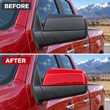 NINTE Mirror Caps Top Half For 2014-2019 Silverado & Sierra 1500 2500 3500