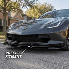 NINTE Stage 3 Front Bumper Lip & Winglet Kit for 2014-2019 Chevrolet Corvette C7 Stingray – Track-Inspired Aero - NINTE