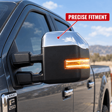 NINTE Tow Mirror Cover Caps for 2017-2023 Ford F-250/F-350 Super Duty – Sport Overlay Pair - NINTE