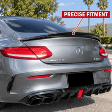 NINTE PSM Style Rear Spoiler For 2017-2021 Mercedes Benz W205 Coupe Truck Wing - NINTE