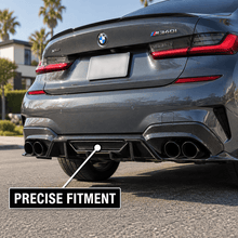 NINTE Rear Diffuser for 2019–2022 BMW 3 Series G20 M Sport 330i M340i