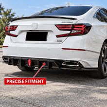 NINTE Yoder V2 Style Rear Diffuser For 2018-2022 Honda 10th Gen Accord - NINTE