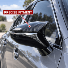 NINTE M Style Mirror Caps Replacement For 2021-2025 Lexus IS300 IS350 IS500 F Real Carbon Fiber - NINTE
