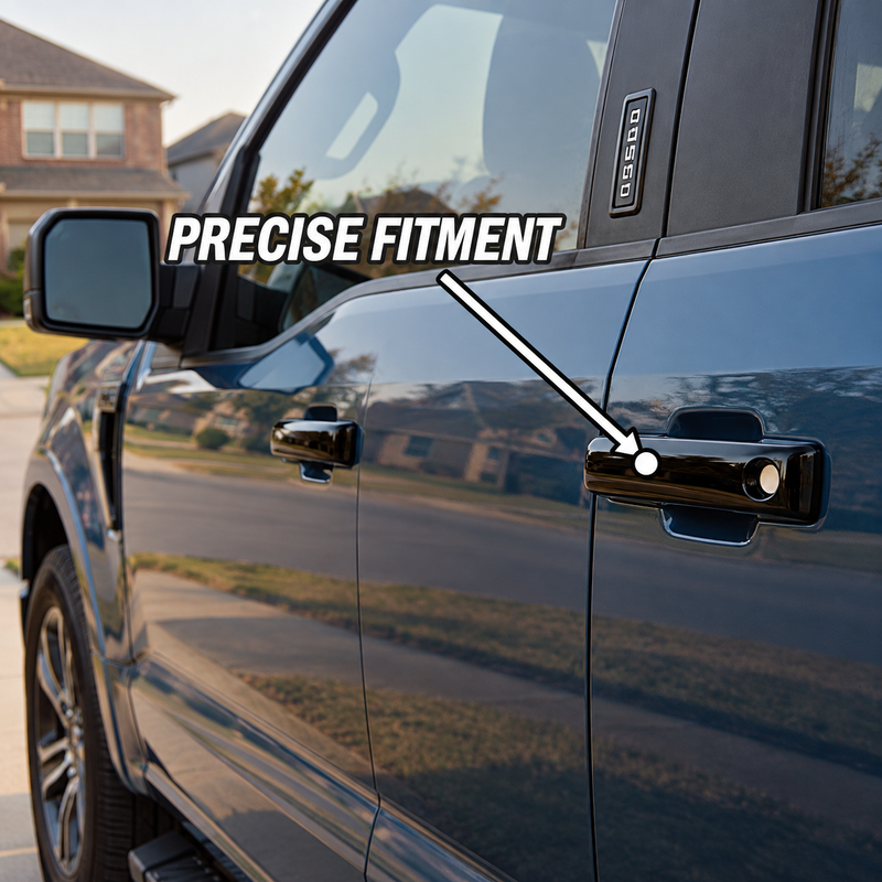 NINTE Door Handle Cover Trim for 2021-2026 Ford F-150 & Bronco – Smart-Key Fitment Options