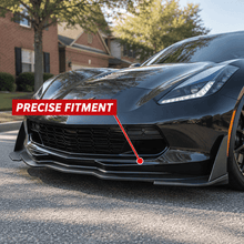 NINTE Stage 3 Front Bumper Lip & Winglet Kit for 2014-2019 Chevrolet Corvette C7 Stingray – Track-Inspired Aero - NINTE