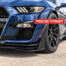 NINTE Front Bumper Corner Winglets For 2015-2021 Ford Mustang GT500 Style - NINTE