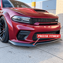 NINTE Front Bumper Lip Splitter for 2015-2023 Dodge Charger SRT Widebody – Aggressive Sport Aero - NINTE