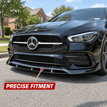 NINTE Front Lip for 2020-2023 Mercedes Benz CLA Class CLA 250 / AMG CLA 35 45 - NINTE