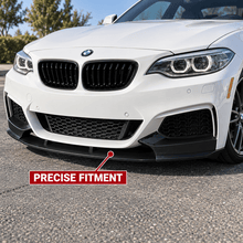 NINTE Front Bumper Lip Splitter for 2014-2021 BMW 2 Series F22/F23 M Sport – Low-Slung Sport Aero - NINTE