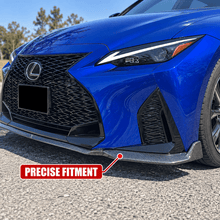 NINTE V-Style Front Bumper Lip Splitter for 2021-2025 Lexus IS300/IS350 F Sport – Aggressive Sport Aero - NINTE