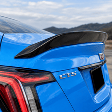 NINTE Rear Trunk Spoiler Wing Fit for Cadillac CT5 2020-2026 Painted Gloss Black One Piece V Blackwing Style Without Logo - NINTE
