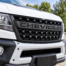 NINTE Front Grill For 2015-2020 Chevy Chevrolet Colorado Upper Grille WT LT Matte Black