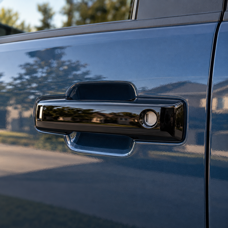 NINTE Door Handle Cover Trim for 2021-2026 Ford F-150 & Bronco – Smart-Key Fitment Options