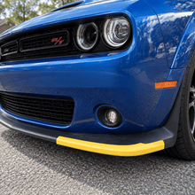 NINTE For 2015-2026 Dodge Challenger Scat Pack 2019-2026 R/T GT Front Lip Bumper Guard Front Splitter 2PCs - NINTE