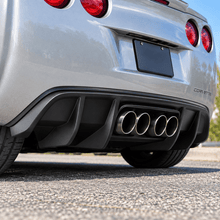 NINTE Rear Bumper Lip Splitter Kit Fit for Chevrolet Corvette C6 2005-2013 Painted Gloss Black ABS Plastic Without Logo - NINTE