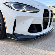 NINTE  Front Bumper Lip Kit  For BMW G80 M3 G82 G83 M4 2021-2026 Front Bumper Lip Kit 3PC