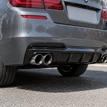 NINTE Rear Bumper Diffuser for 2011-2016 BMW 5 Series F10 520i/528i M Sport – Twin or Quad Exhaust Fitment - NINTE