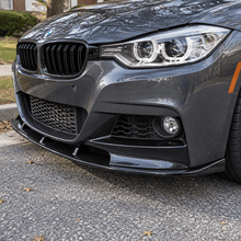 NINTE Front Bumper Lip For 2012-2018 BMW F30 M Sport / M Tech Front Lip 2 PCS Painted Sport Front Spoiler Lower Diffuser - NINTE