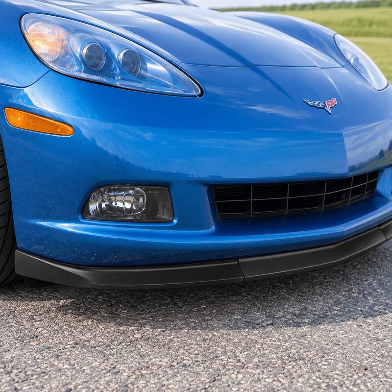 NINTE ZR1-Style Front Bumper Lip Splitter for 2005-2013 Chevrolet Corvette C6 Base – Track-Inspired Aero - NINTE
