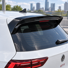 NINTE Rear Roof Spoiler Wing Fit For VW Golf 8 GTI 2020-2023 Painted Gloss Black One Piece Sport Style Without Logo