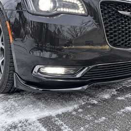 NINTE For 2015-2023 Chrysler 300 C S SRT Front lip ABS Painted 1 Piece Style Front Bumper Lip Splitter - NINTE