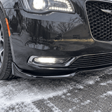 NINTE For 2015-2023 Chrysler 300 C S SRT Front lip ABS Painted 1 Piece Style Front Bumper Lip Splitter