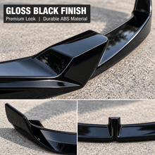NINTE Front Bumper Lip Fit for 2024-2026 BMW LCI G05 X5 M-Sport MP Style Painted Gloss Black One Piece Sport Style Without Logo - NINTE
