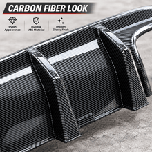 NINTE For 2020-2023 Dodge Charger Widebody Quad Exhaust Rear Diffuser Rear Bumper Lip - NINTE