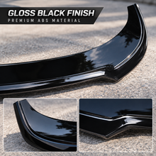 NINTE For 2015-2023 Chrysler 300 C S SRT Front lip ABS Painted 1 Piece Style Front Bumper Lip Splitter