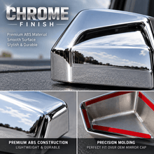 NINTE Tow Mirror Cover Caps for 2017-2023 Ford F-250/F-350 Super Duty – Sport Overlay Pair - NINTE