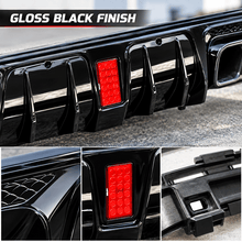 NINTE B Style Rear Diffuser for 2015-2021 Benz W205 C-Class Sedan C63 C63S C43 C43S AMG - NINTE