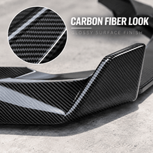 NINTE MP-Style Front Bumper Lip Splitter for 2024-2026 BMW G06 X6 M Sport LCI – Aggressive Sport Aero - NINTE