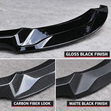 NINTE For 2015-2020 Fits BMW F80 M3 F82 F83 M4 1 Piece Style Front Bumper Lip Front Lower Diffuser - NINTE