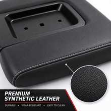 NINTE Middle Seat Black Console Armrest Lid For 2014-2024 Silverado Sierra - NINTE