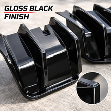 NINTE STG 3 Big Fin Rear Diffuser FOR 2014-2019 Chevrolet Corvette C7 Gloss Black