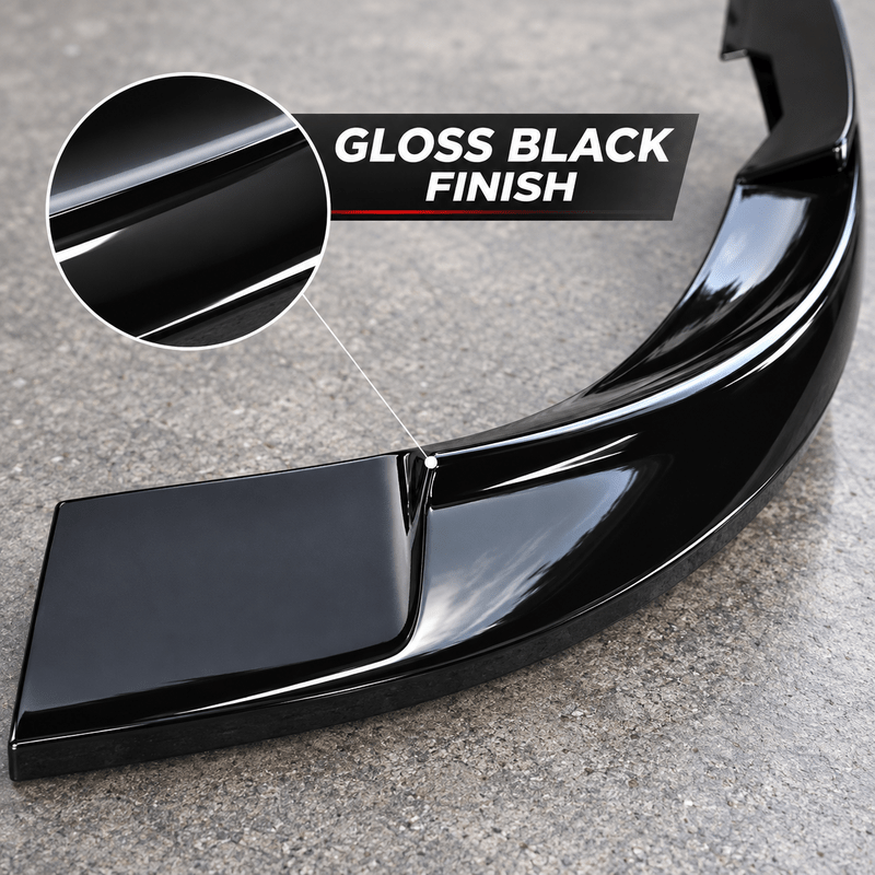 NINTE ZR1-Style Front Bumper Lip Splitter for 2005-2013 Chevrolet Corvette C6 Base – Track-Inspired Aero - NINTE